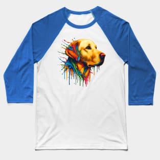 Golden Retriever Dog Colors Baseball T-Shirt